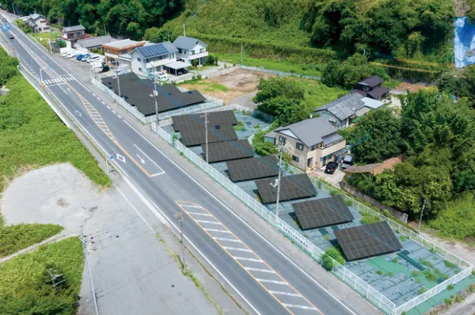 広桃用水太陽光発電所