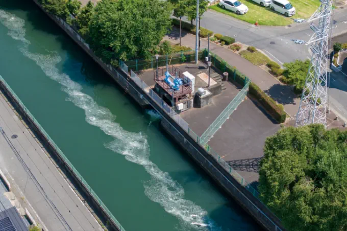 新桃木分水制水門