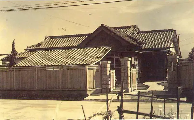 昭和25年当時の広瀬桃木両堰普通水利組合事務所